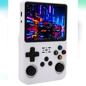 Handheld Game Console, 3.5 Inch Color Screen Retro Dual 3D Joystick